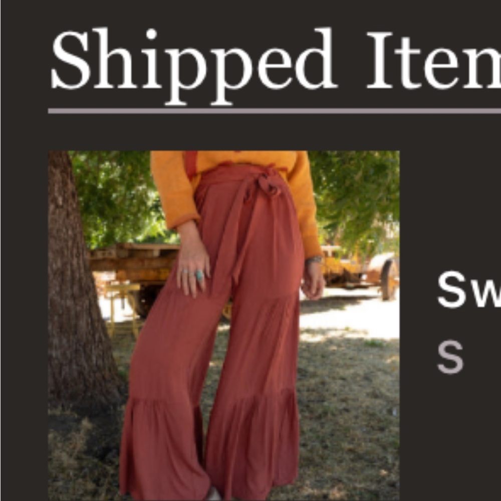 Three Bird Nest Wide-Leg Pants